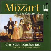 Mozart: Piano Concertos, Vol. 1 von Christian Zacharias