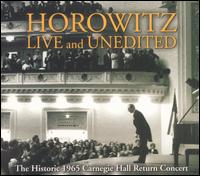 Horowitz Live and Unedited [includes Bonus DVD] von Vladimir Horowitz