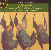 Monteverdi: Mass for four voices; Mass for Six voices 'In Illo Tempore' von Harry Christophers