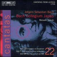 Johann Sebastian Bach: Cantatas, Vol. 22, Cantatas from Leipzig 1724 von Bach Collegium Japan