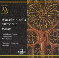 Pizzetti: Assassinio nella cattedrale von Gianandrea Gavazzeni