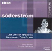 Söderström sings Liszt, Schubert, Tchaikovsky, etc. von Elisabeth Söderström