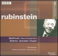 Rubinstein Performs Beethoven, Brahms, Schubert, Chopin von Artur Rubinstein