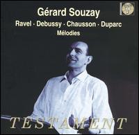 Gérard Souzay Sings Ravel, Debussy, Chausson, Duparc von Gérard Souzay
