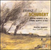 Franz Schubert: String Quartet D 94; String Quintet D 956 [Hybrid SACD] von Prazák Quartet