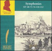 Mozart: Symphonies, KV 48, 73, 74, 110, 112 von Mozart-Ensemble Amsterdam