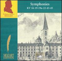 Mozart: Symphonies, KV 16, 19, 19a, 22, 43, 45 von Mozart-Ensemble Amsterdam