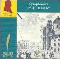 Mozart: Symphonies, KV 114, 124, 128, 129 von Mozart-Ensemble Amsterdam