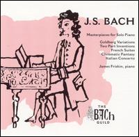 J. S. Bach: Masterpieces for Solo Piano von James Friskin