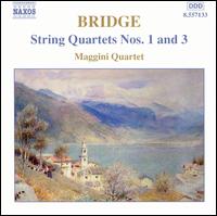 Bridge: String Quartets Nos. 1 and 3 von Maggini Quartet