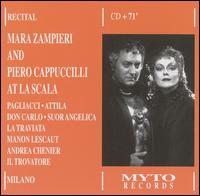 Mara Zampieri & Piero Cappuccilli at La Scala von Various Artists
