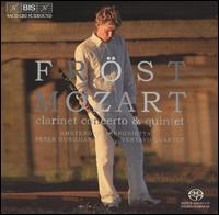 Mozart: Clarinet Concerto & Quintet [Hybrid SACD] von Martin Frost