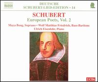 Schubert: European Poets, Vol. 2 von Various Artists