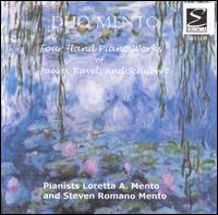 Four Hand Piano Works of Fauré, Ravel and Schubert von Duo Mento