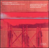 Shostakovich: Preludes; Prokofiev: Sonata No. 1; Janácek: Sonata von Various Artists