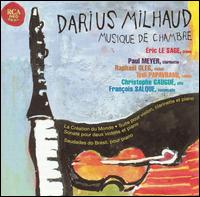 Milhaud: Musique de chambre von Various Artists