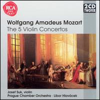 Mozart: The 5 Violin Concertos von Josef Suk