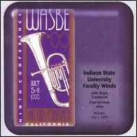 WASBE '99: Indiana State University Faculty Winds von Indiana State University Faculty Winds