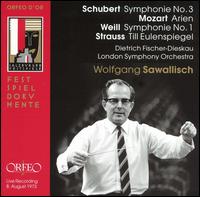 Wolfgang Sawallisch Conducts Schubert, Mozart, Weill, Strauss von Wolfgang Sawallisch