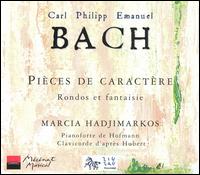 C.P.E. Bach: Pièces de caractère von Marcia Hadjimarkos