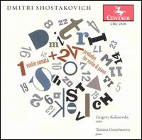 Dmitri Shostakovich: 1 Violin Sonata + 24 Preludes for Violin & Piano von Grigory Kalinovsky