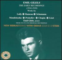 Emil Gilels: The Early Recordings (1934-1938) von Emil Gilels