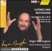 Beethoven: Symphonies Nos. 7 & 8 von Roger Norrington