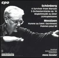 Hans Zender Conducts Schönberg & Messiaen von Hans Zender