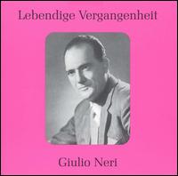 Lebendige Vergangenheit: Giulio Neri von Giulio Neri