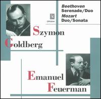 Beethoven: Serenade; Duo; Mozart: Duo; Sonata von Various Artists