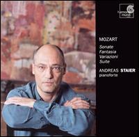 Mozart: Sonate; Fantasia; Variazioni; Suite von Andreas Staier