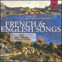 French & English Songs von Thomas Allen