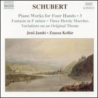 Schubert: Piano Works for Four Hands, Vol. 3 von Various Artists