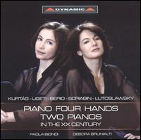 Piano Four Hands: Two Pianos in the XX Century von Various Artists