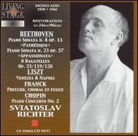 Beethoven: Piano Sonata No. 8; Piano Sonata No. 23; 8 Bagatelles; Liszt: Venezia & Napoli; Etc. von Sviatoslav Richter