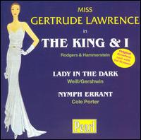Gertrude Lawrence in The King & I, Lady in Dark & Nymph Errant von Gertrude Lawrence