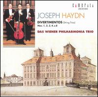 Haydn: Divertimentos (String Trios) Nos. 1, 2, 3, 4, & 8 von Wiener Philharmonia Trio