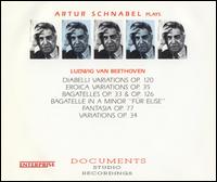 Schnabel Plays Ludwig van Beethoven von Artur Schnabel