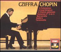 Chopin: 5 Polonaises; 4 Impromptus; 2 Chants polonaise; etc. von György Cziffra