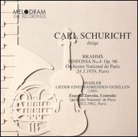 Carl Schuricht dirige Brahms & Mahler von Carl Schuricht