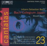 Bach: Cantatas, BWV 10, 93, 107, 178 von Bach Collegium Japan Chorus