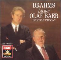 Brahms: Lieder von Olaf Bär
