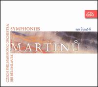 Martinu: Symphonies Nos. 3 & 4 von Jirí Belohlávek