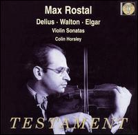 Max Rostal Plays Delius, Walton, Elgar von Max Rostal