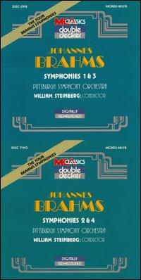 Brahms: The Four Symphonies von William Steinberg