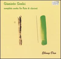 Giacinto Scelsi: Complete Works for Flute & Clarinet von Ebony-Duo