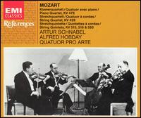 Mozart: Piano Quartet, KV 478; String Quartet KV 428; String Quartets, KV 515, 516 & 593 von Pro Arte String Quartet