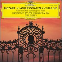 Mozart: Klaviersonaten, KV 281 & 310 von Emil Gilels