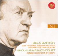 Béla Bartók: Music for Strings, Percussion and Celesta; Divertimento for String Orchestra von Nikolaus Harnoncourt