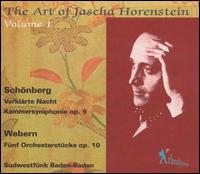 Schönberg: Verklärte Nacht; Kammersymphonie Op. 9; Webern: Fünf Orchesterstücke, Op. 10 von Jascha Horenstein